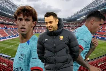 Xavi hizo debutar a ambos portugueses con solo un día de entrenamiento y destacó varias acciones
