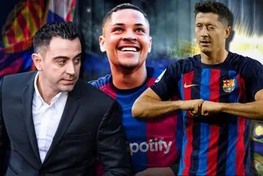 Xavi tiene un planteamiento distinto por Vítor Roque, y el sacrificado en su once no será Robert Lewandowski