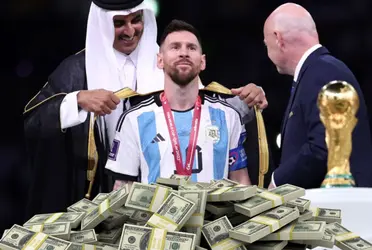 La icónica camiseta de Messi que fue subastada en una fortuna