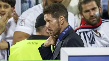 Diego Simeone, director técnico del Atlético de Madrid