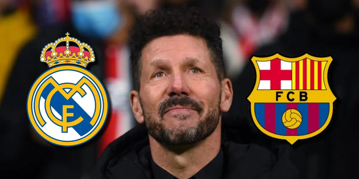 Diego Simeone, entrenador de Atlético de Madrid