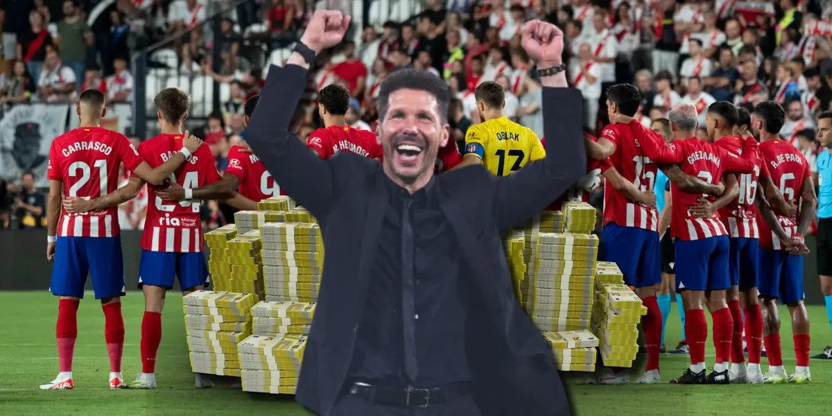 Diego Simeone, entrenador del Atlético de Madrid