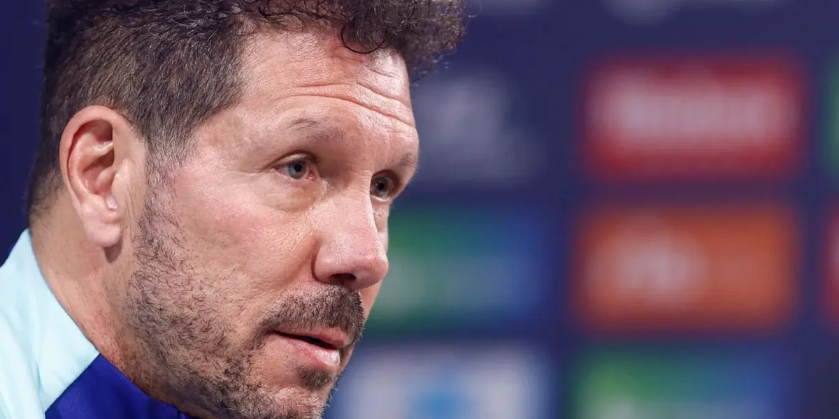 El Cholo fue crítico contra el juez del partido y no se guardó nada.