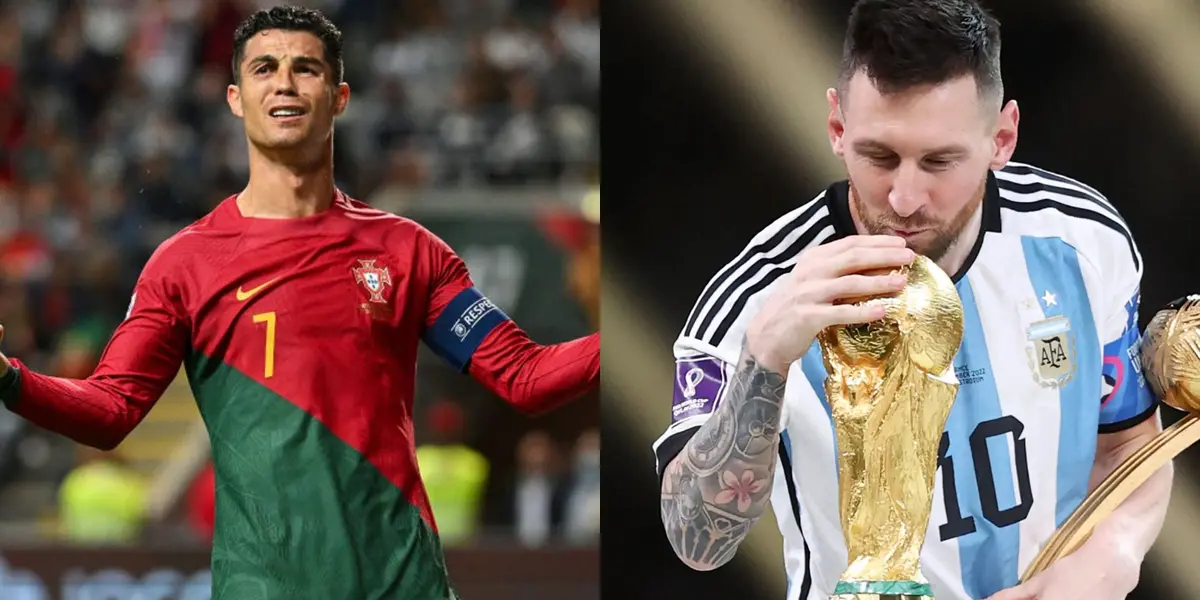 Fue compañero de Cristiano en Portugal, pero lo destrozó para elegir a Messi
