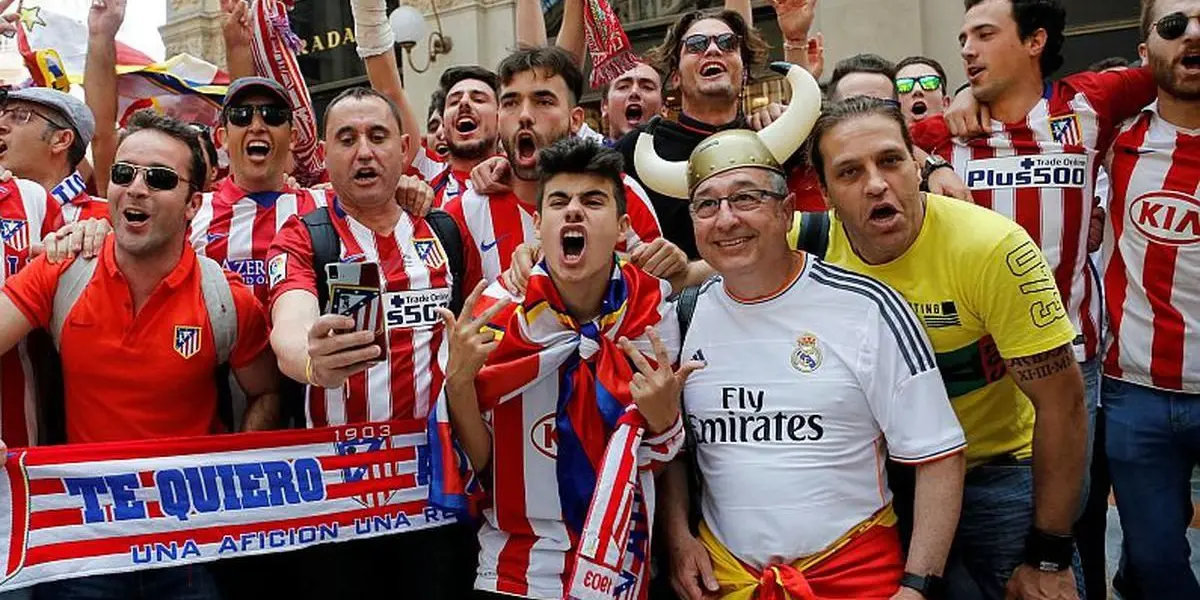 El Merengue homenajeó a uno de sus jugadores y los Colchoneros reaccionaron de manera desubicada.