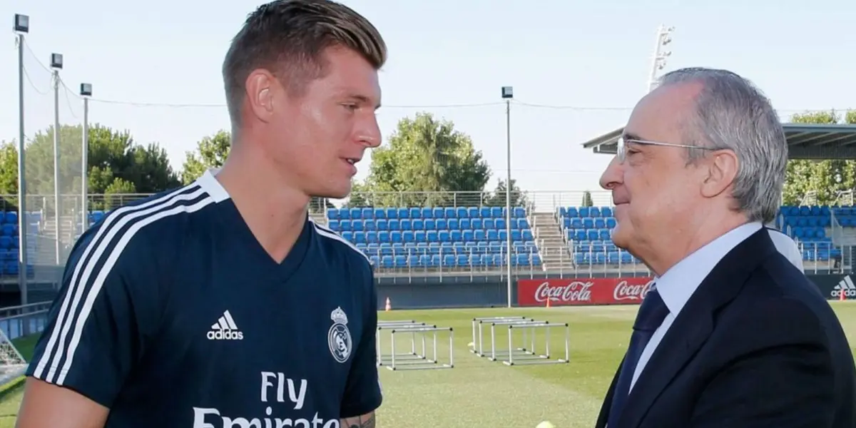 El presidente del Real Madrid le tenía preparada una sorpresa a Toni Kroos.