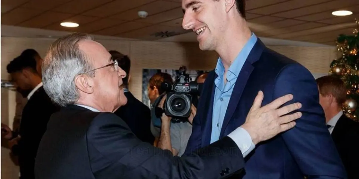 Florentino Pérez ya empieza a planificar el futuro cuando Thibaut Courtois ya no esté mas.