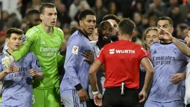 Gil Manzano quitó el gol a Bellingham vs Valencia, esto le dijeron los del Madrid