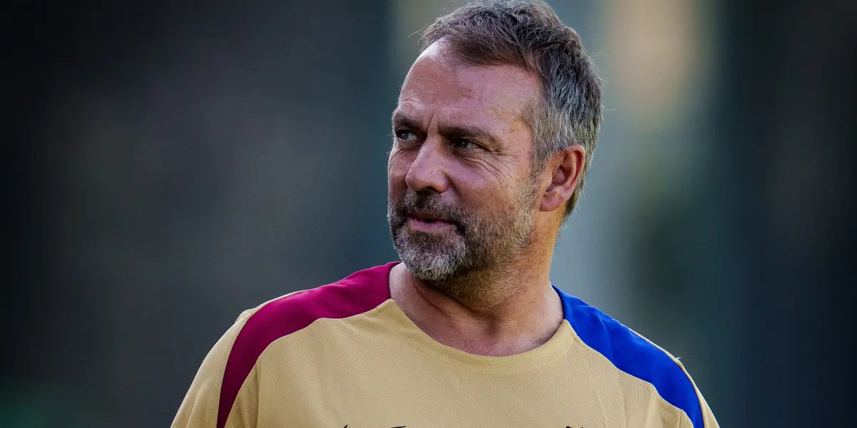 Mira cómo terminó un jugador del Barça luego del 1er entrenamiento con Flick