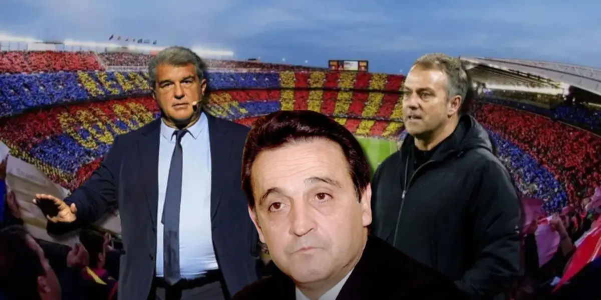 Joan Laporta, Hansi Flick y Negreira