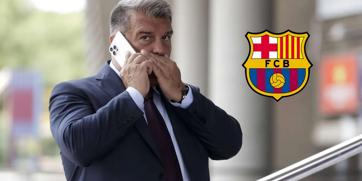 Joan Laporta, presidente del FC Barcelona