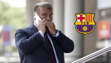 Joan Laporta, presidente del FC Barcelona