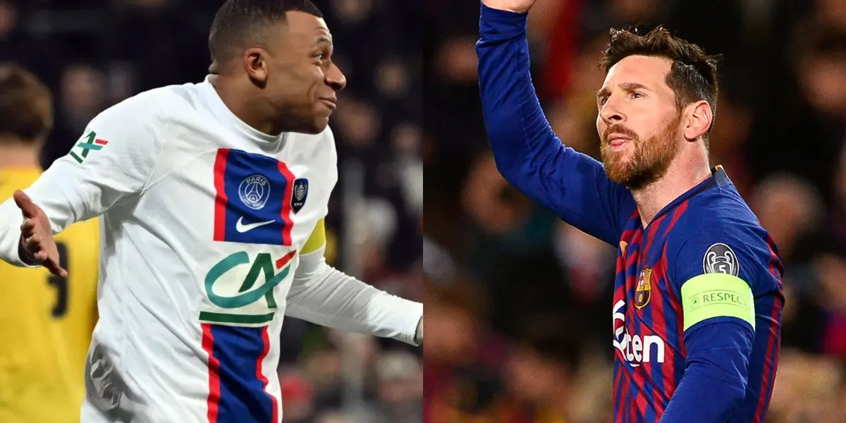 Kylian Mbappé hizo cinco goles y todos hablan de ello, pero Lionel Messi le dio una bofetada con guante blando