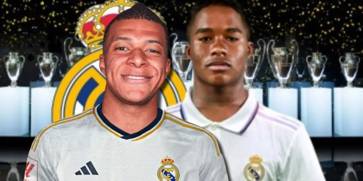 Kylian Mbappé y Endrick / Foto: Collage