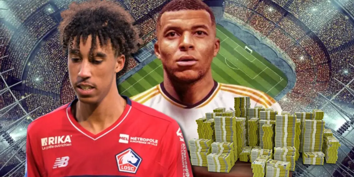 Kylian Mbappé y Leny Yoro / Foto: Collage