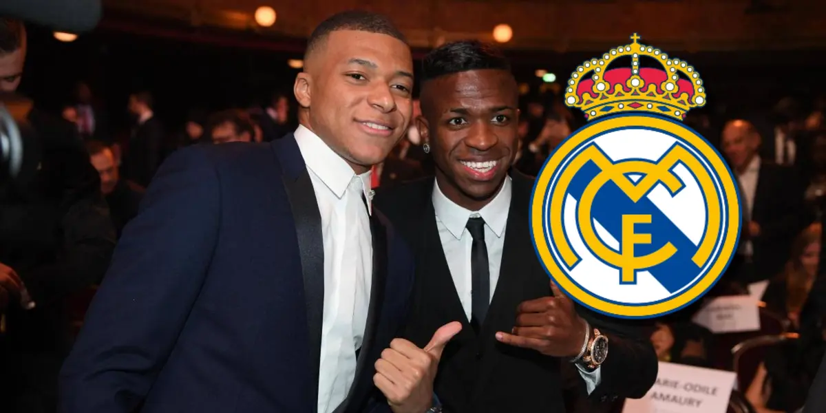 Kylian Mbappé y Vinicius Junior / Foto: ElDesmarque