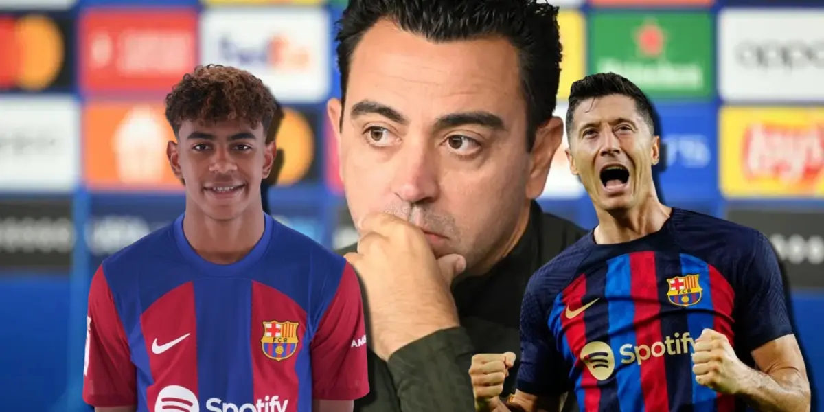 Lewandowski y Yamal anotaron, pero mira el jugador que es importante para Xavi en el Barça