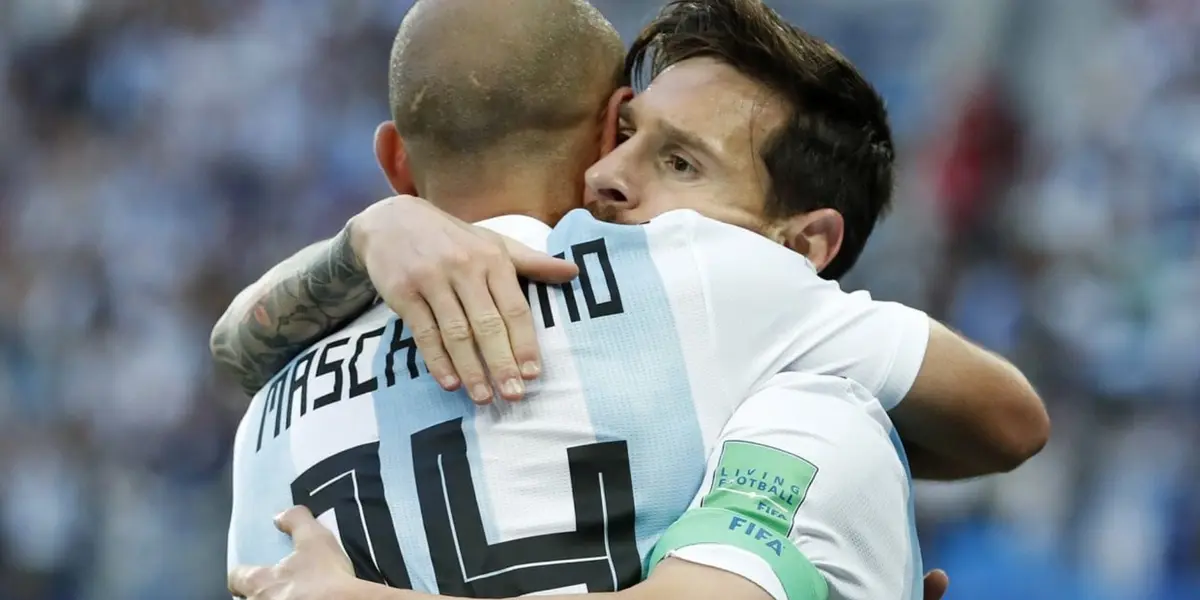 Lionel Messi y Javier Mascherano / Foto: TyC