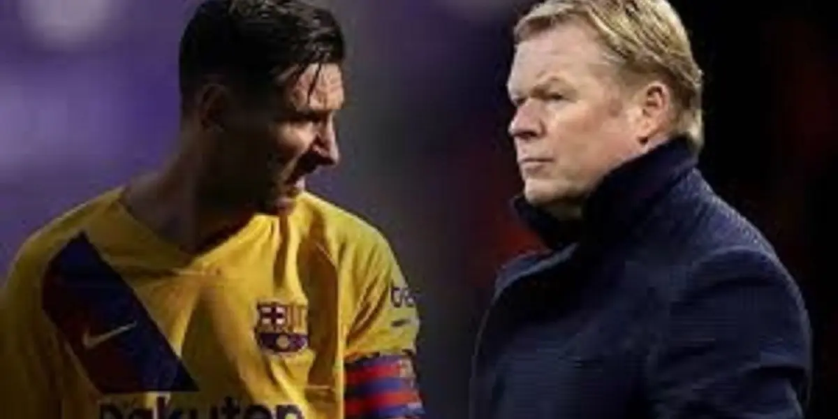 Luis Suárez podría ser el causante de una pelea entre Messi y Koeman.