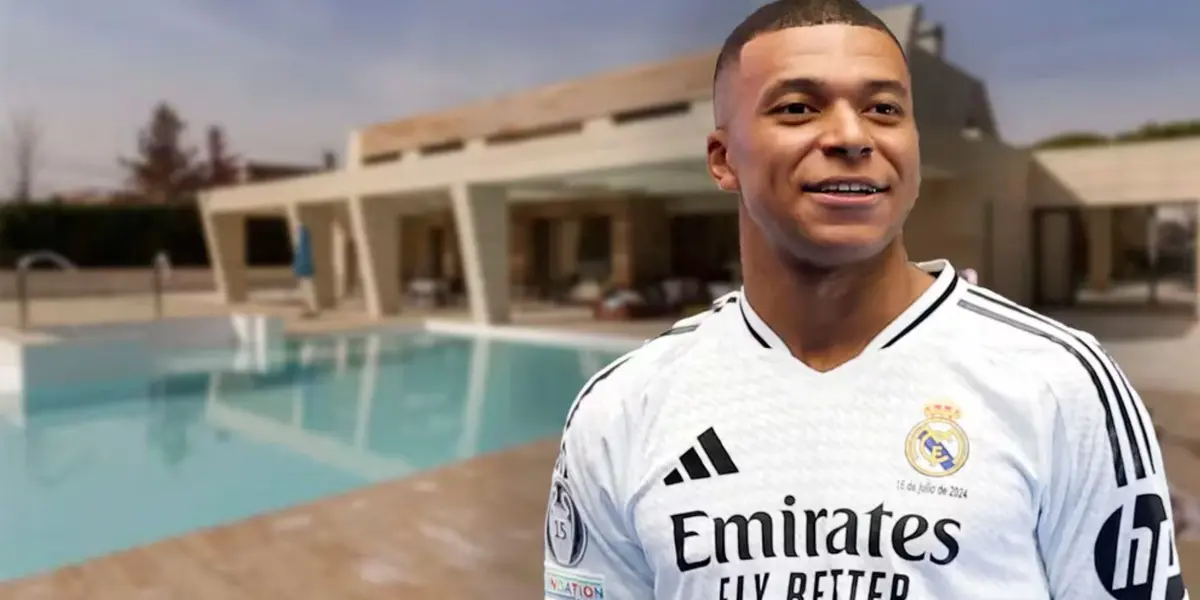 Mbappé con la camiseta del Real Madrid. (Foto: Infobae