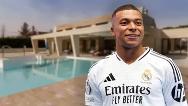 Mbappé con la camiseta del Real Madrid. (Foto: Infobae