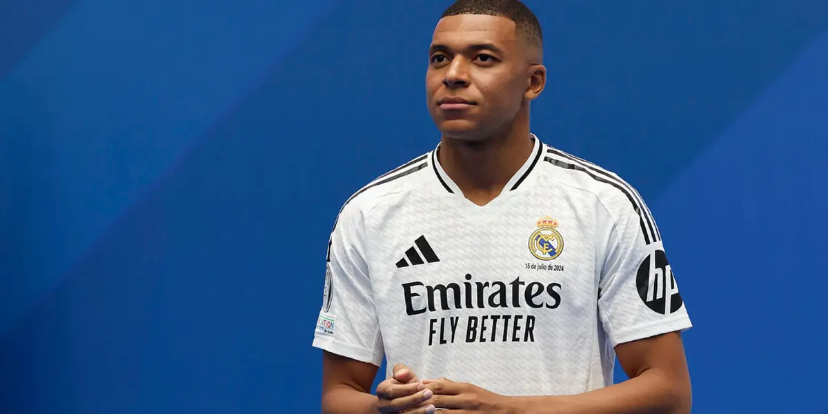 Mbappé durante su presentación en el Real Madrid. (Foto: Real Madrid)