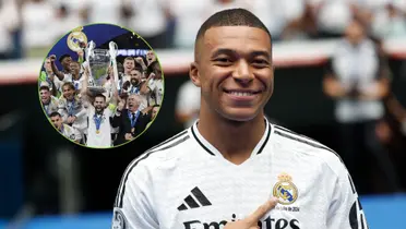 Mbappé en el día de su presentación como jugador del Real Madrid. (Foto: Real Madrid)