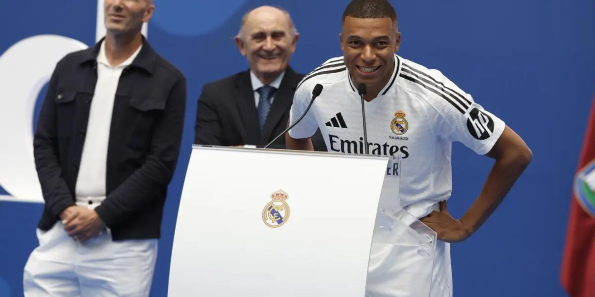 Mbappé siendo presentado en el Real Madrid. (Foto: Real Madrid)