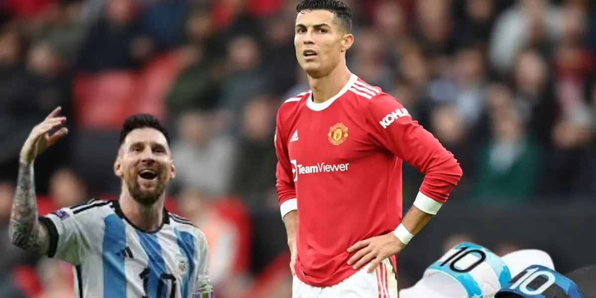 Mientras CR7 maltrató a hincha, la ayuda de Messi que salvó a vendedor de ojotas