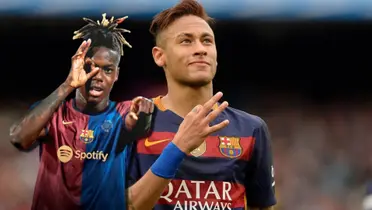 Neymar y Nico Williams / Foto: Collage