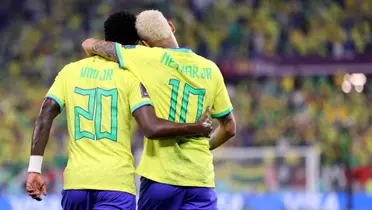 Neymar y Vinicius / Foto: X