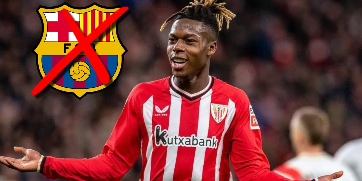 A Nico Williams ya no quieren venderlo y así Athletic pidió que el Barça lo deje en paz