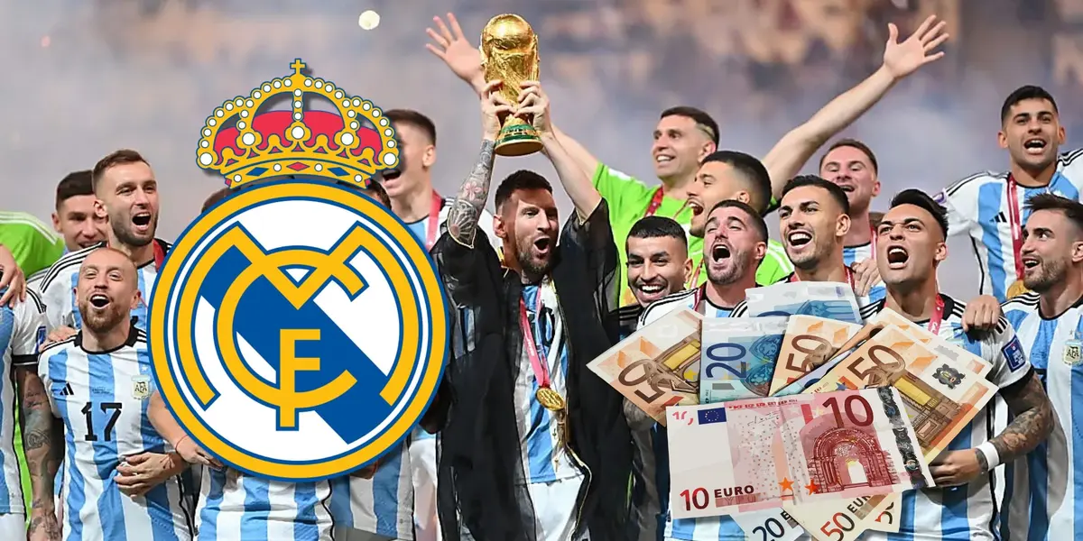 Real Madrid quiere hacerse de los servicios de uno de los campeones del Mundo con Argentina, que se coronaron en Qatar