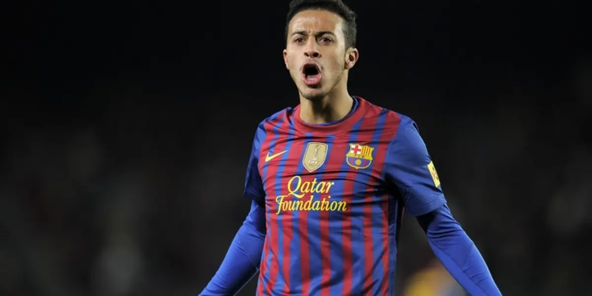 Thiago Alcántara en el FC Barcelona