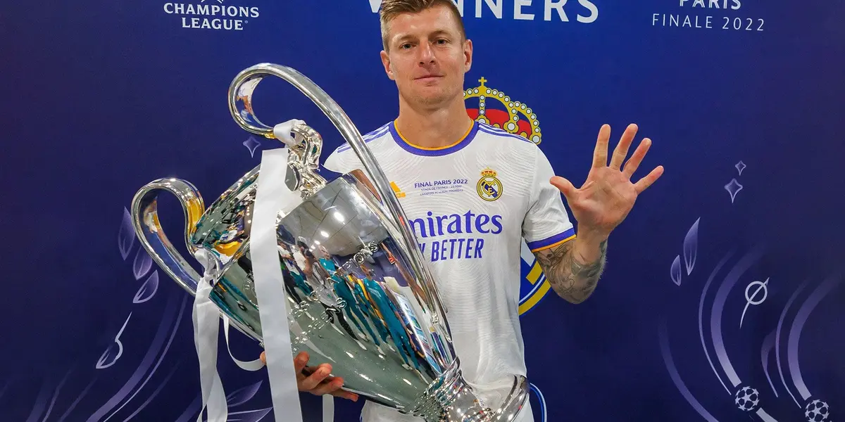 Toni Kroos, campeón de Champions League con el Real Madrid