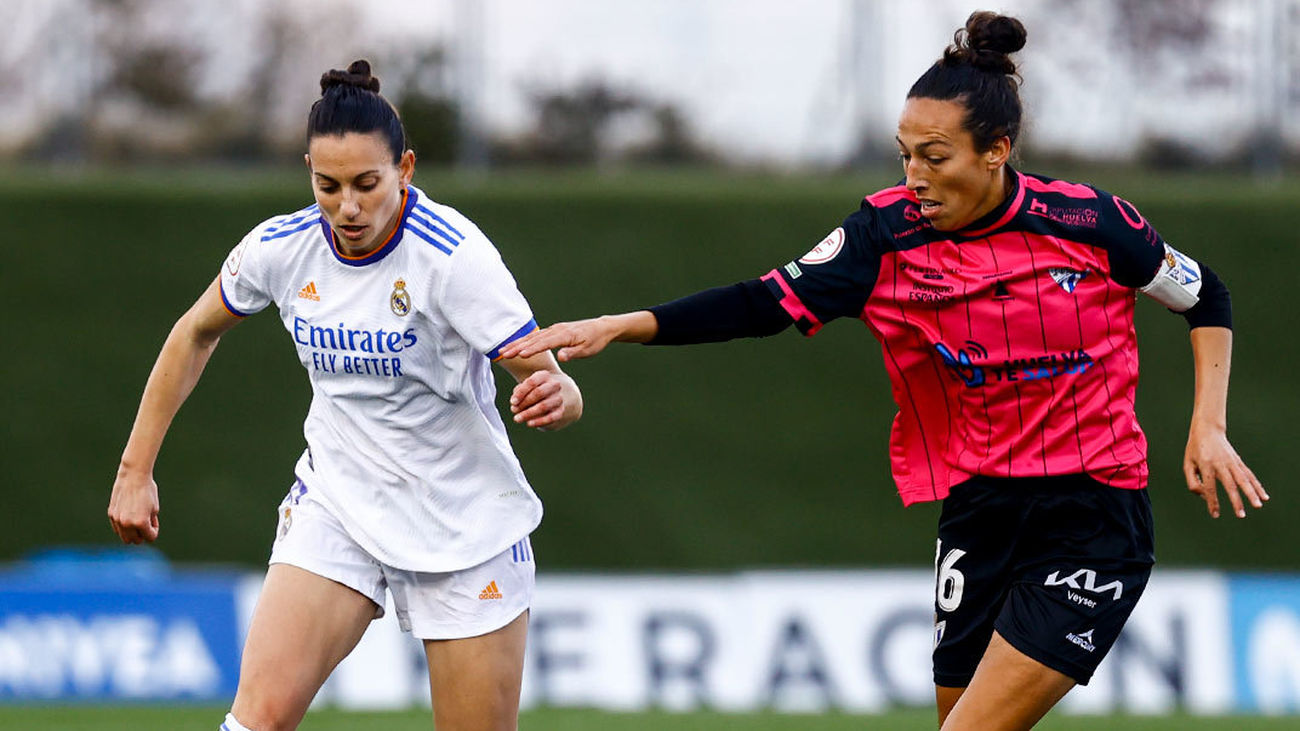 Posiciones de real madrid femenino contra sporting de huelva